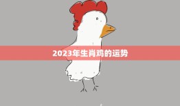 2023年生肖鸡的运势(展翅高飞财运亨通)