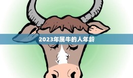 2023年属牛的人年龄(牛转乾坤岁月静好)