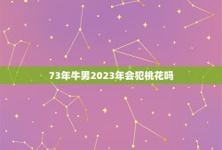 73年牛男2023年会犯桃花吗(星座专家介绍)