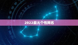 2022最火个性网名，2023最可爱网名