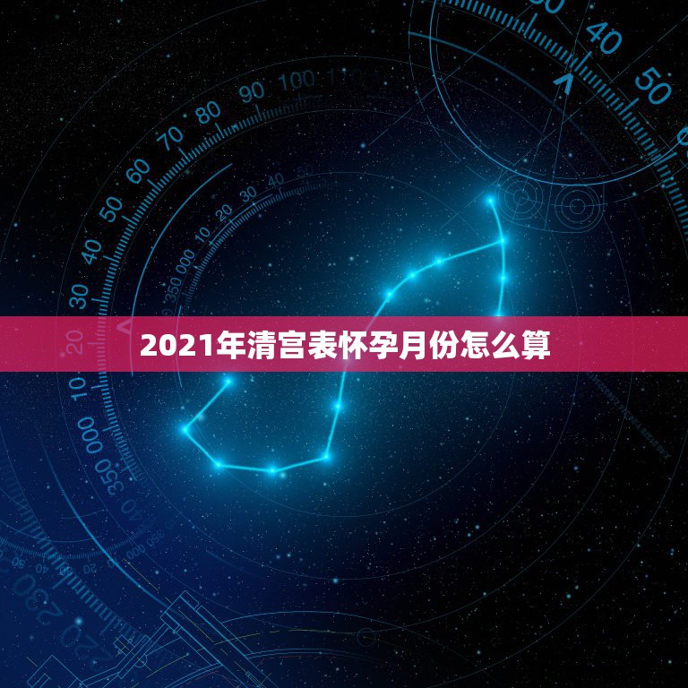 2021年清宫表怀孕月份怎么算，清宫图2023年生男生女表怎么算