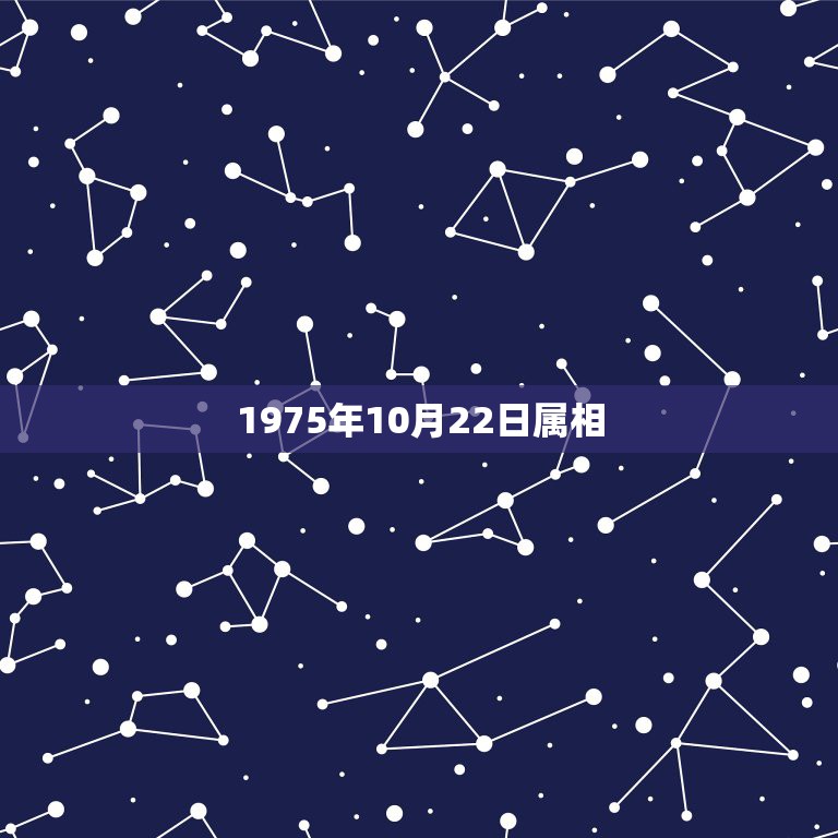 1975年10月22日属相，农历75年2月8日生的是什么星座