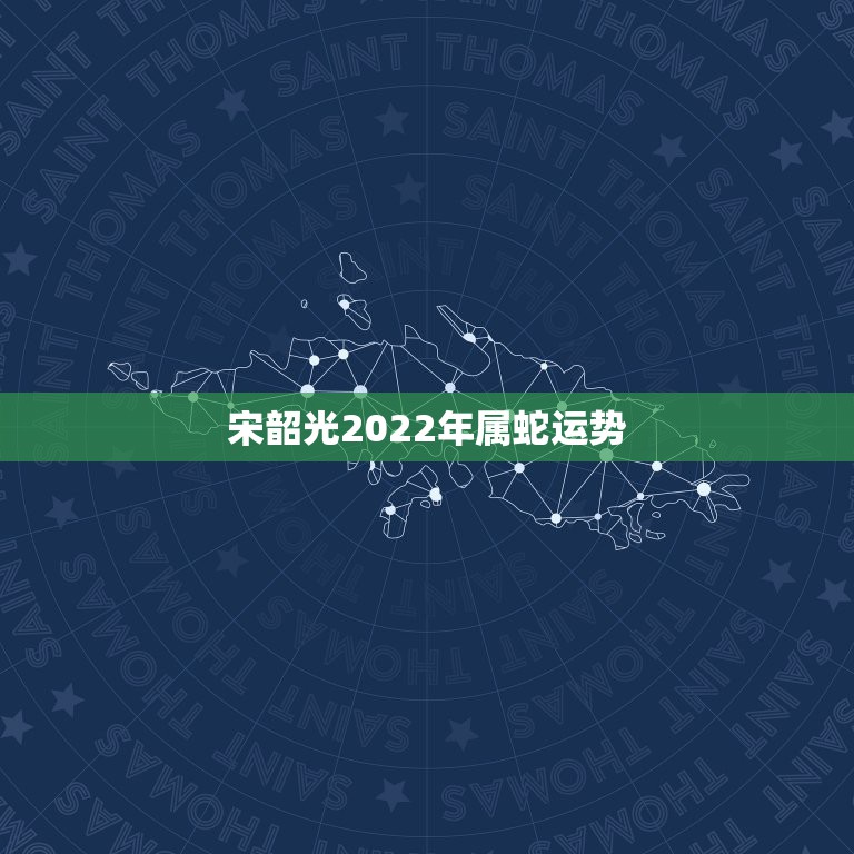 宋韶光2022年属蛇运势，蛇人2022年全年运势详解