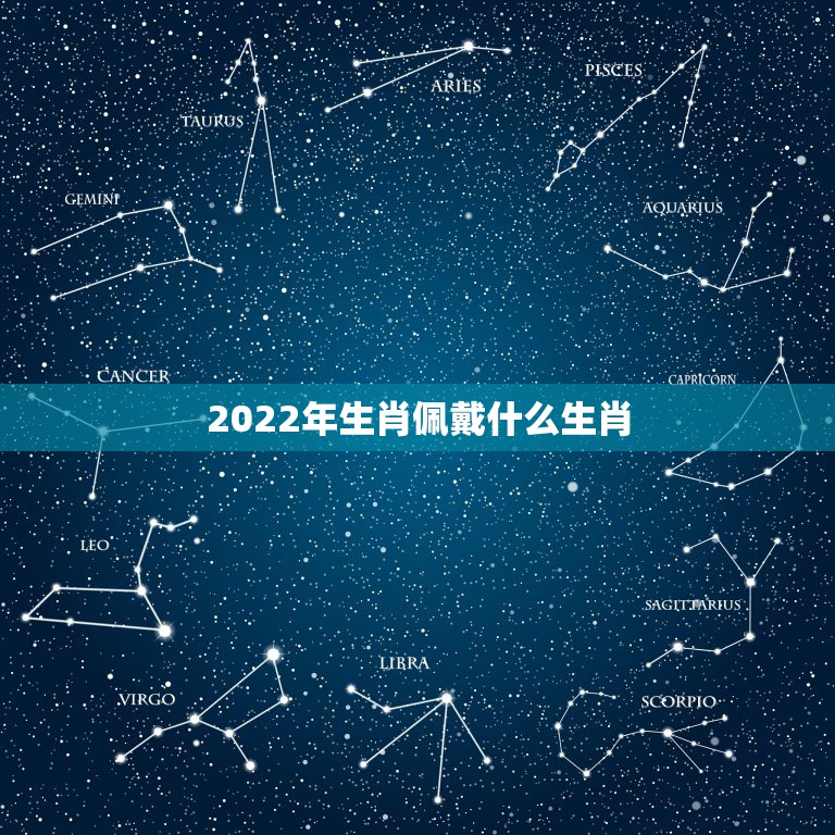 2022年生肖佩戴什么生肖，2022年啥年犯太岁