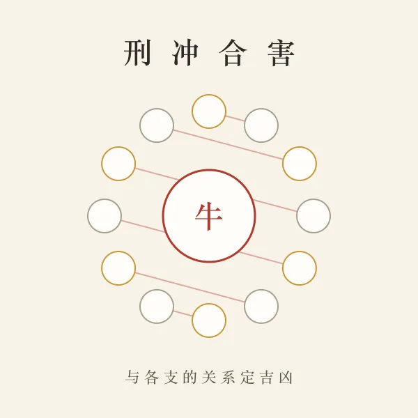 地支刑冲合害关系图