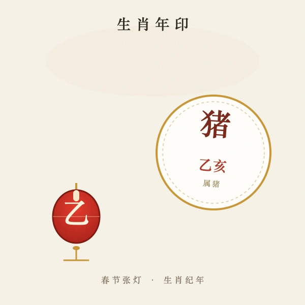 春节灯笼与生肖年印