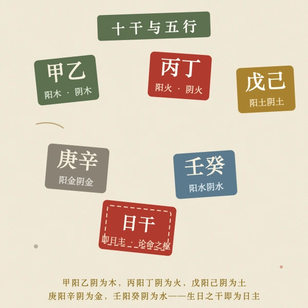 十天干与五行阴阳