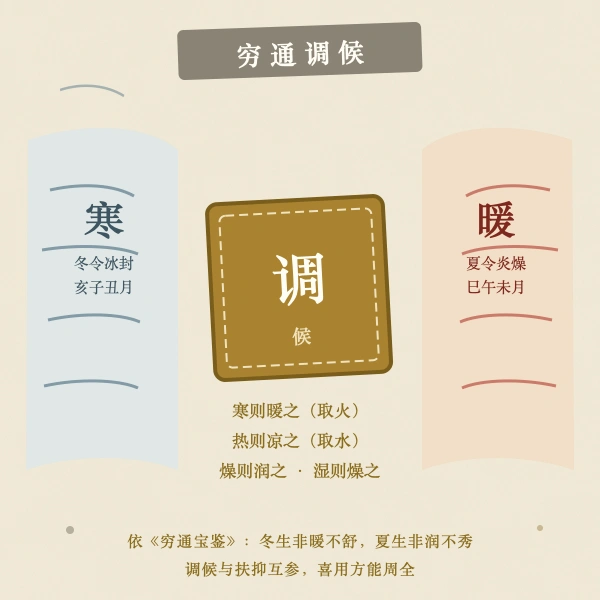 穷通宝鉴调候用神
