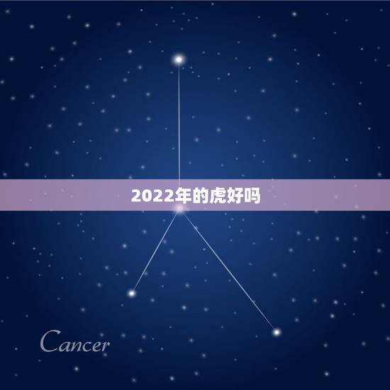 2022年的虎好吗,2022年属虎的叫什么名字好 2022年的虎好吗,2022年属虎的叫什么名字好