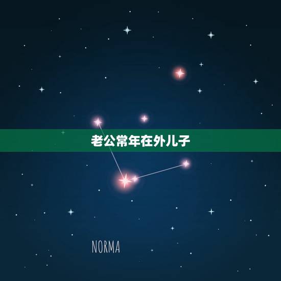 老公常年在外儿子，有没有老公常年在外工作，自己一个人在家带小孩子的
