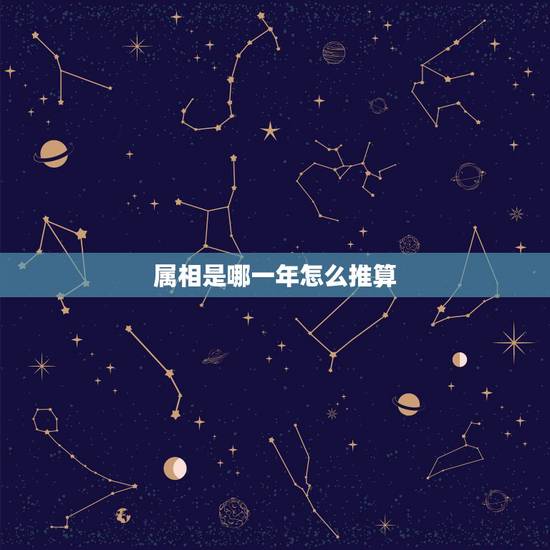 属相是哪一年怎么推算，十二生肖都是哪年？