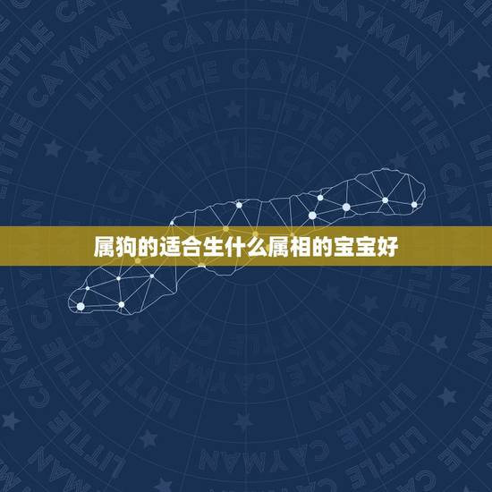 属狗的适合生什么属相的宝宝好，男属兔女属蛇生虎宝宝几月好
