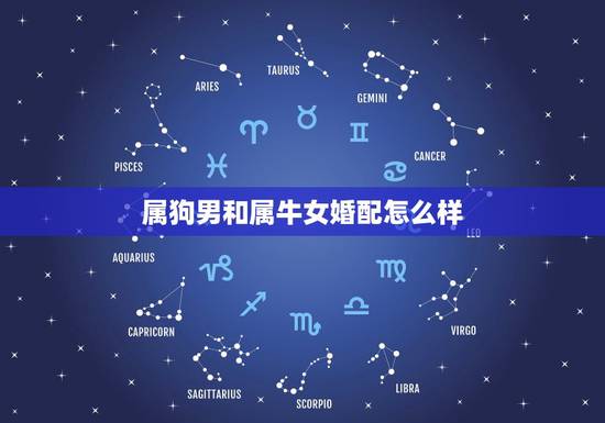 属狗男和属牛女婚配怎么样，女属牛男属狗好不好婚配