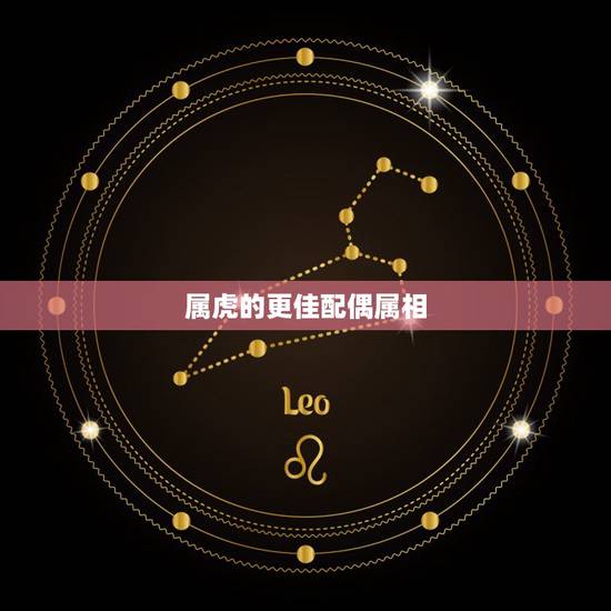 属虎的更佳配偶属相，1986属虎的一生婚姻