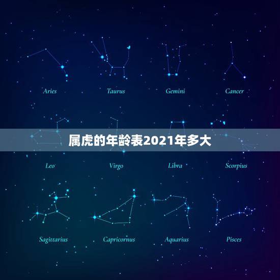 属虎的年龄表2021年多大,属虎的人2021年多大 属虎的年龄表2021年多大,属虎的人2021年多大
