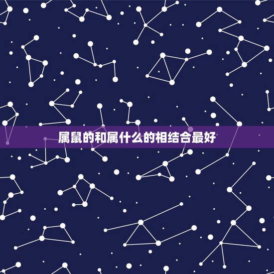 属鼠的和属什么的相结合最好,看属相、属鼠的和属什么配最好 属鼠的和属什么的相结合最好,看属相、属鼠的和属什么配最好