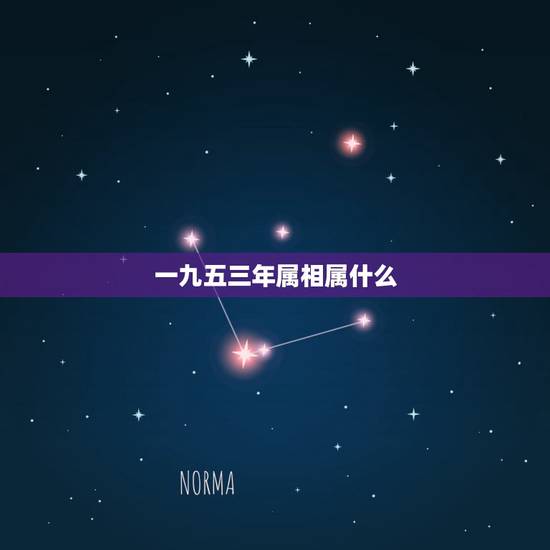 一九五三年属相属什么，一九五三年六月十五出生的人属什么生肖，什么星座。