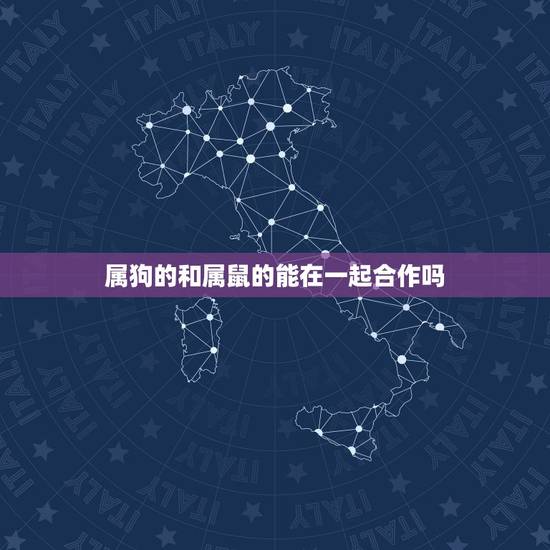 属狗的和属鼠的能在一起合作吗，属相属狗的人拜祭属什么属相的干爹好吗