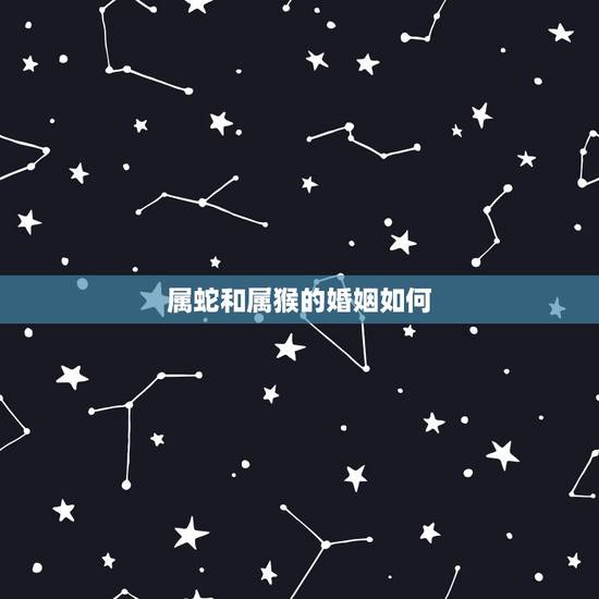 属蛇和属猴的婚姻如何,蛇和猴相配婚姻相配吗 属蛇和属猴的婚姻如何,蛇和猴相配婚姻相配吗