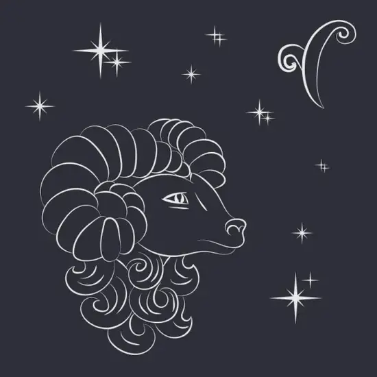 白羊座星座符号与幸运色组合图示 白羊座今日幸运色搭配