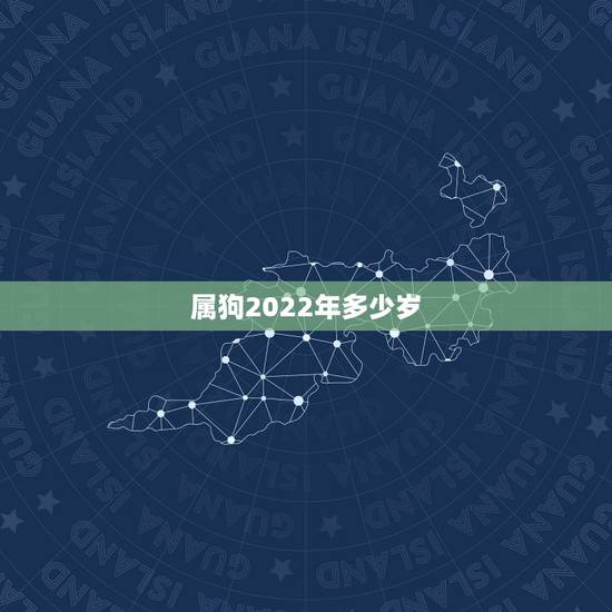 属狗2022年多少岁，属猴2022年多大年龄