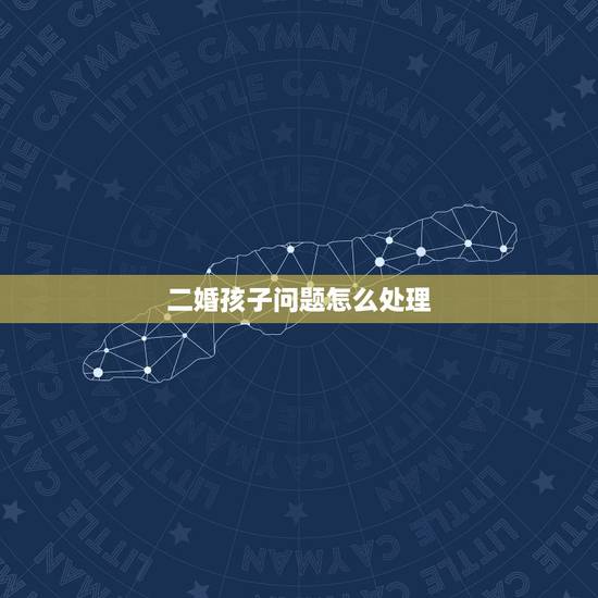 二婚孩子问题怎么处理，二婚离婚孩子抚养费怎么算
