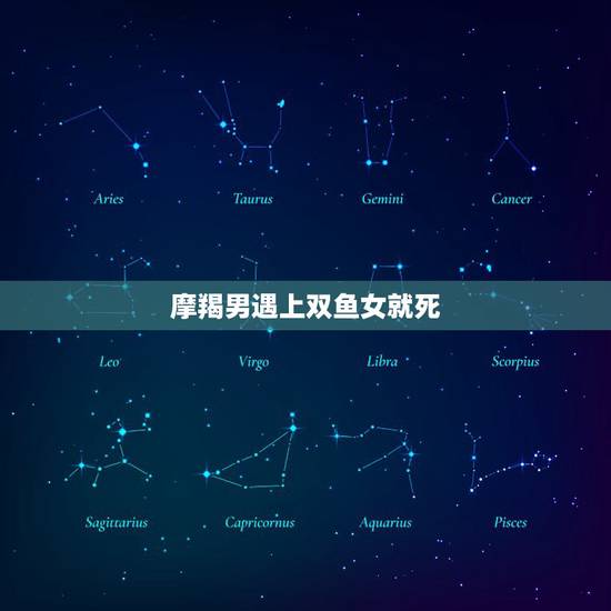 摩羯男遇上双鱼女就死，摩羯男追双鱼女