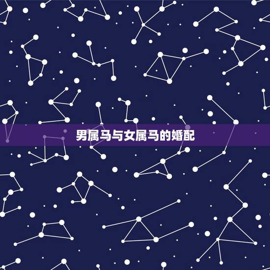 男属马与女属马的婚配,属马男和属马女配吗 详细�0�3 男属马与女属马的婚配,属马男和属马女配吗 详细�0�3