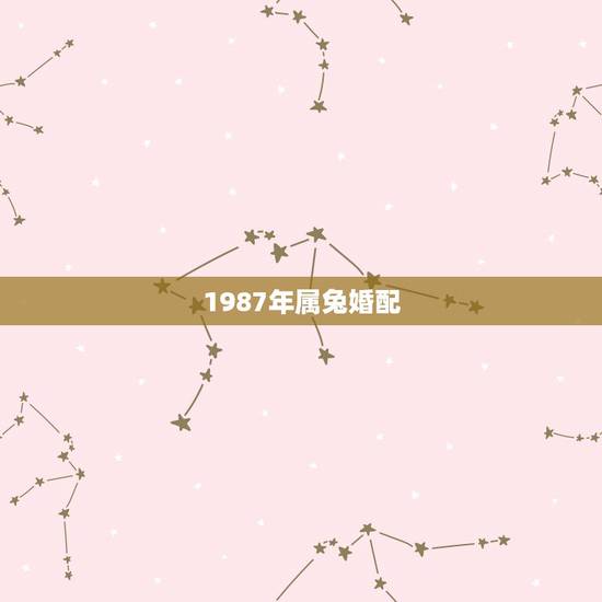 1987年属兔婚配,1987年属兔婚配禁忌 1987年属兔婚配,1987年属兔婚配禁忌