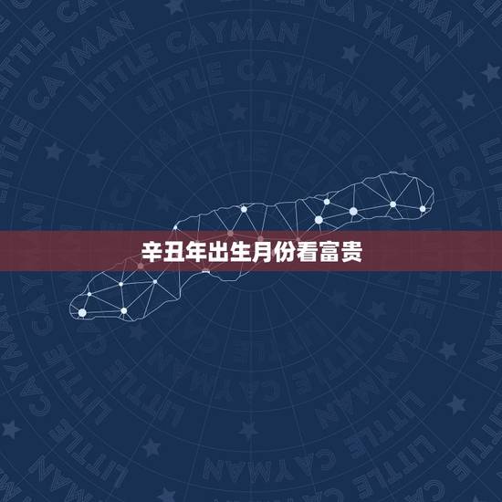 辛丑年出生月份看富贵，女命辛丑身材好是什么意思