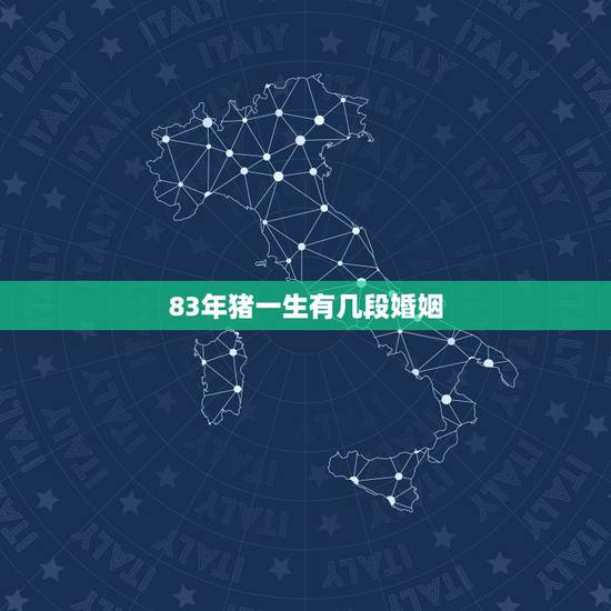 83年猪一生有几段婚姻，80属猴的和83年属猪的的2015年婚姻状况