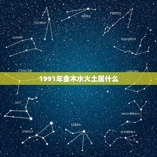 1991年金木水火土属什么，1991年的羊是什么命？五行属什么