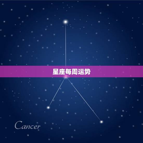 星座每周运势，请问朋友们，对于每周的星座与运势，你们觉得相信吗？
