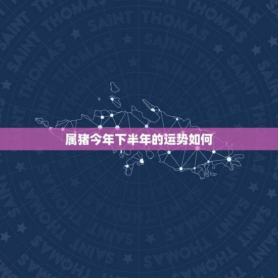 属猪今年下半年的运势如何，71年属猪2022 年每月运气