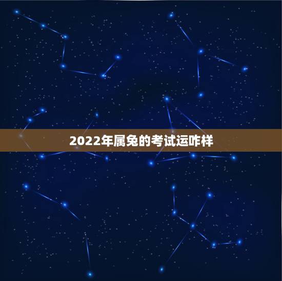 2022年属兔的考试运咋样,2023年生肖兔整体运势 2022年属兔的考试运咋样,2023年生肖兔整体运势