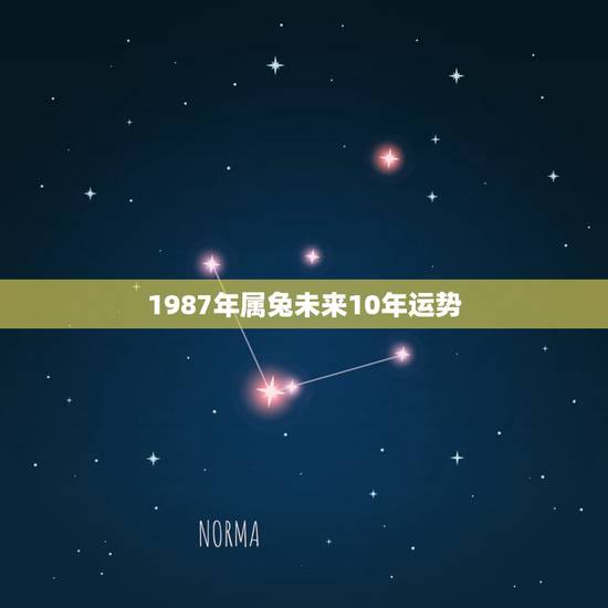 1987年属兔未来10年运势，属兔女未来十年运势爆发