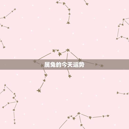 属兔的今天运势，属兔的是，什么时候运气最好