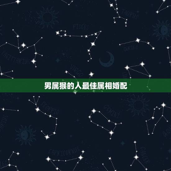 男属猴的人最佳属相婚配，男属猴的属相婚配表 属猴男生跟什么属相的女生恋