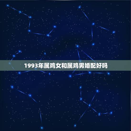 1993年属鸡女和属鸡男婚配好吗,1993年属鸡男与1988年属龙女的 1993年属鸡女和属鸡男婚配好吗,1993年属鸡男与1988年属龙女的