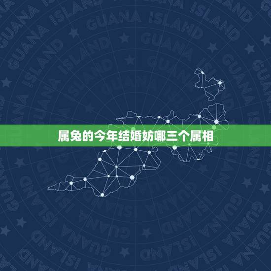 属兔的今年结婚妨哪三个属相，结婚妨什么属相