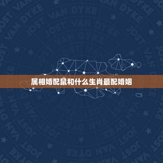 属相婚配鼠和什么生肖最配婚姻，女生属鼠的属相婚配表应该找什么属相的男生