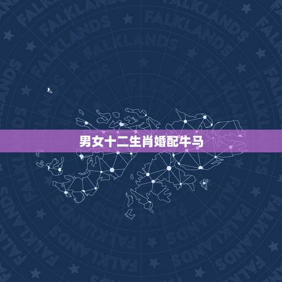 男女十二生肖婚配牛马，12生肖牛马配对