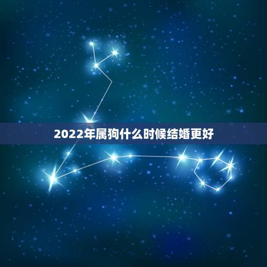 2022年属狗什么时候结婚更好,2022年属狗能在虎年结婚吗 2022年属狗什么时候结婚更好,2022年属狗能在虎年结婚吗