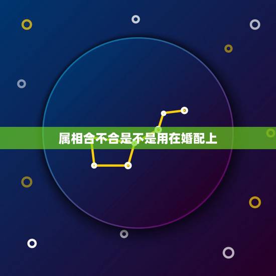 属相合不合是不是用在婚配上，男女婚配是属相准确些还是五行准确些？怎么有
