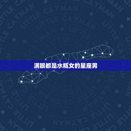满眼都是水瓶女的星座男，水瓶座的女生，喜欢哪个星座的男孩子？