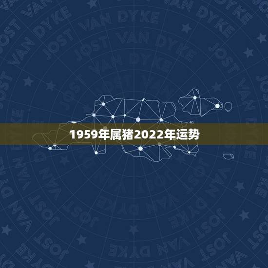 1959年属猪2022年运势，1971年的猪女未来五年的运程