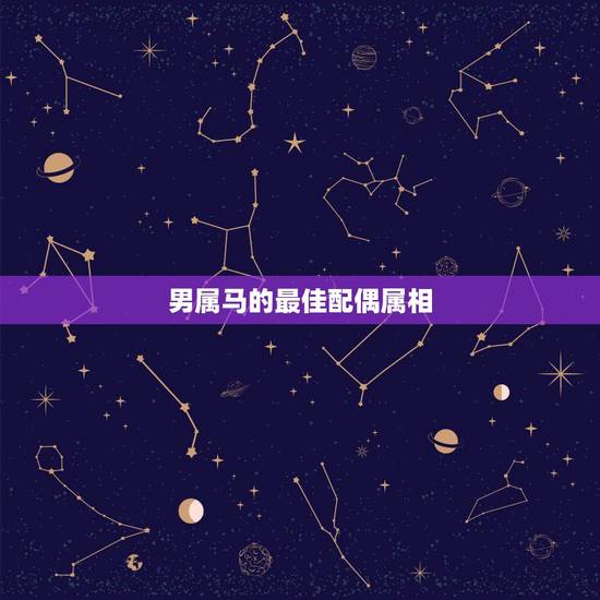 男属马的最佳配偶属相,属马男和什么属相最配 男属马的最佳配偶属相,属马男和什么属相最配