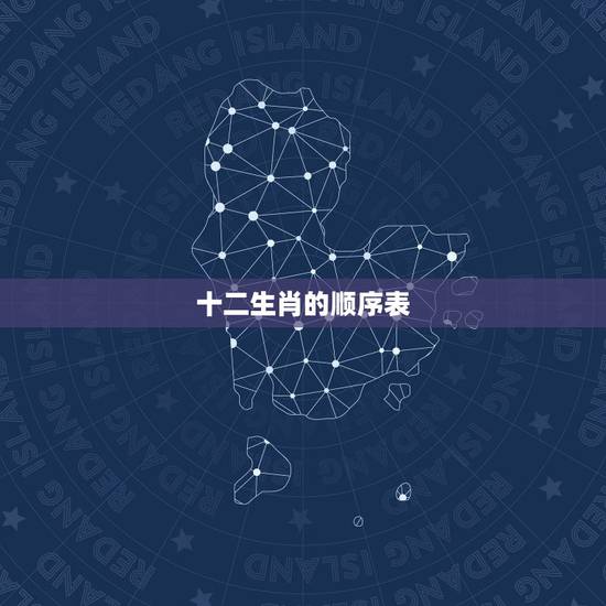 十二生肖的顺序表,十二生肖顺序 十二生肖的顺序表,十二生肖顺序