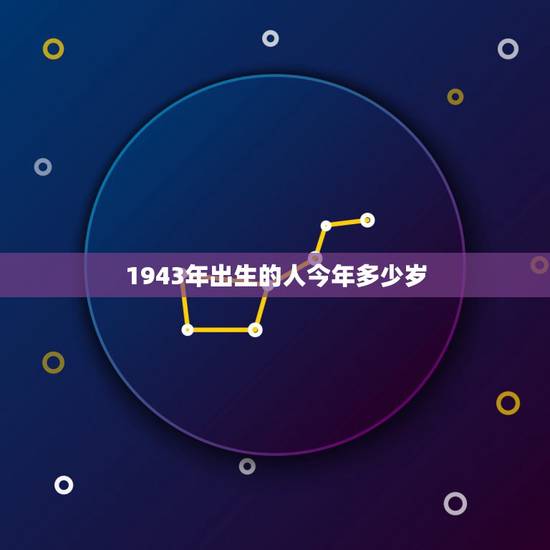 1943年出生的人今年多少岁，1936年出生今年多大岁数
