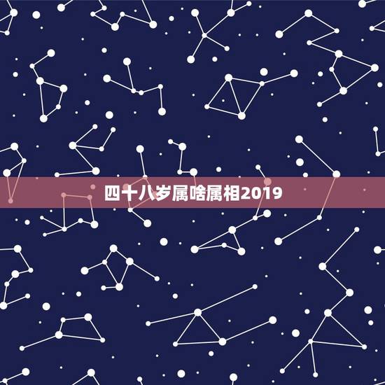 四十八岁属啥属相2019,一个人在2019年是48岁,他是什么属相? 四十八岁属啥属相2019,一个人在2019年是48岁,他是什么属相?